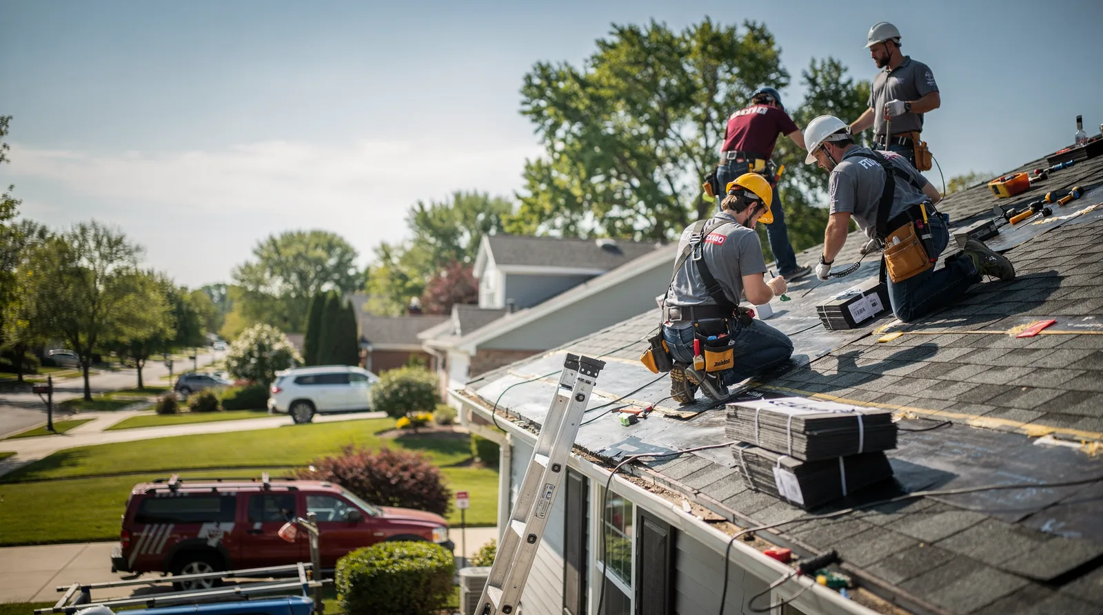 Roof Repair in Bloomingdale, IL around you